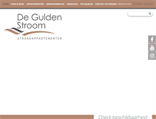 Tablet Screenshot of deguldenstroom.nl