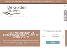 Tablet Screenshot of de.deguldenstroom.nl